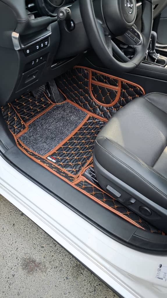 کفپوش 6 بعدی مدل گلدوزی سمند و سورن پلاس